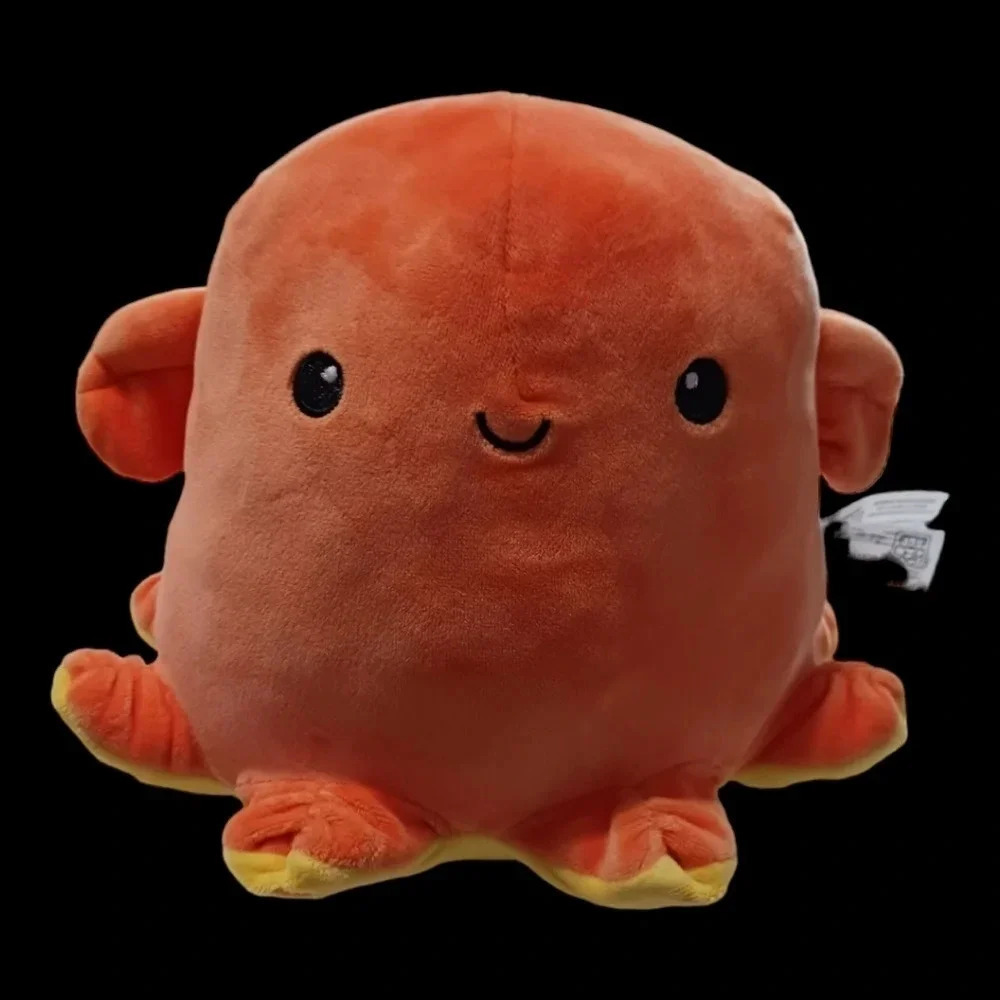 Fiesta toy snugglies orange dumbo octopus stuffed animal 10.5" in